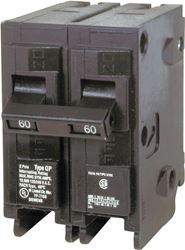 Siemens Q260 Circuit Breaker, Mini, 60 A, 2 -Pole, 120/240 V, Fixed Trip, Plug Mounting
