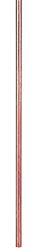 Zareba Fi-Shock A-7 Grounding Rod, 5/8 in Dia Nominal, 6 ft L, Copper