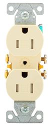 Eaton Wiring Devices TR270LA-BOX Duplex Receptacle, 2 -Pole, 15 A, 125 V, Push-in, Side Wiring, NEMA: 5-15R