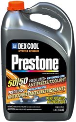 Prestone Dex-Cool AF850 Extended Life Anti-Freeze, 1 gal, Orange, Pack of 6