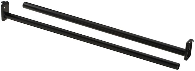National Hardware S840-199 Closet Rod, 1 in Dia, 30 to 48 in L, Steel, Oil-Rubbed Bronze