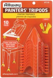 Allway Tools PT10 Painters Tripod, Celcon Polyoxymethylene, Pack of 6