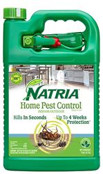 NATRIA 706261A Home Pest Control, Spray Application, Around the Home, 1 gal Bottle
