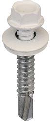 Acorn International SW-MM1412W250 Screw, #14 Thread, Hex Drive, Self-Drilling, Self-Tapping Point, Steel, 250 BAG