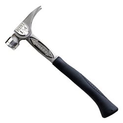 Stiletto TiBone Series TBM14RMC Hammer, 14 oz Head, Mini, Milled Head, Titanium Head, 16 in OAL