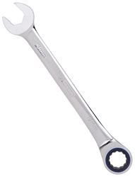 Vulcan PG19MM Combination Wrench, Metric, 19 mm Head, Chrome Vanadium Steel, Polished Mirror