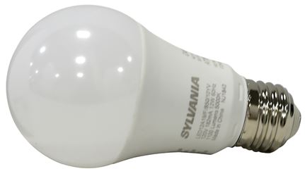 Sylvania 79293 LED Light Bulb, General Purpose, A19 Lamp, 75 W Equivalent, E26 Lamp Base, Frosted, White Light