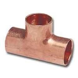 Elkhart Products 111R Series 32974 Reducing Pipe Tee, 2 x 2 x 1-1/2 in, Sweat, Copper