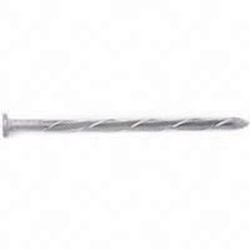 Maze STORMGUARD T449S050 Deck Nail, Hand Drive, 10D, 3 in L, Steel, Galvanized, Spiral Shank, 50 lb