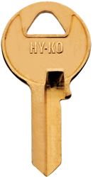 Hy-Ko 21200M1BR Key Blank, Brass, Nickel, For: Master Cabinet, House Locks and Padlocks, Pack of 200