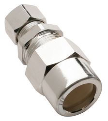 Plumb Pak PP32-10BRLF Transition Pipe Union, 1/2 x 3/8 in, Compression