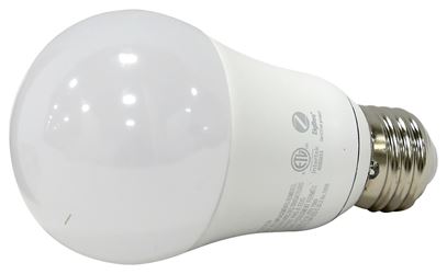 Sylvania 73693 LED Lamp, General Purpose, A19 Lamp, 60 W Equivalent, E26 Lamp Base, Dimmable, Blue/Green/Red/White Light
