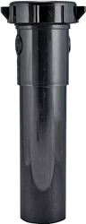 Plumb Pak PP55-12B Pipe Extension Tube, 1-1/2 in, 12 in L, Plastic, Black