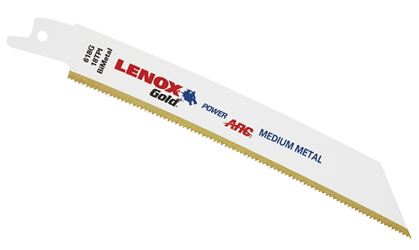 Lenox Gold 21069618GR Reciprocating Saw Blade, 3/4 in W, 6 in L, 18 TPI