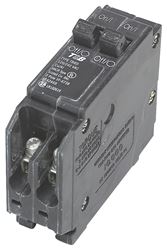 Siemens Q1515 Circuit Breaker, Duplex, Mini, 15 A, 1 -Pole, 120/240 V, Fixed Trip, Plug Mounting
