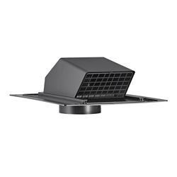 Lambro 354R Roof Vent Cap, Plastic, Black