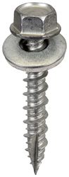 Acorn International SW-MW142G250 Screw, 2 in L, High-Low Thread, Hex Drive, Type 17 Point, Galvanized, 250 BAG