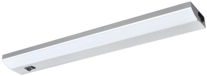 Good Earth Lighting UC1052-SGM-18LF0 Under Cabinet Bar, 0.14 A, 120 V, 9.49 W, LED Lamp, 665, 3153 K Color Temp