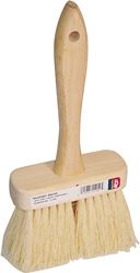 DQB E-Z Fit Series 11940 Masonry Brush, 4-3/4 in L Brush, Tampico Bristle, White Bristle