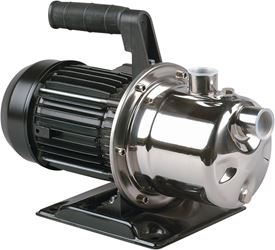 Simer 2825SS Utility Pump, 1-Phase, 9.8 A, 115 V, 1 hp, 1 in Outlet, 10 gpm, Stainless Steel