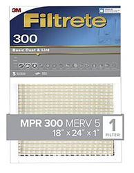 FILTER AIR DUST&LINT 18X24X1IN, Pack of 4