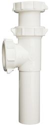 Plumb Pak PP66-8W Master End Outlet and Tailpiece, 1-1/2 in, Slip-Joint, Plastic, White