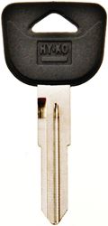 Hy-Ko 12005HD91 Automotive Key Blank, Brass/Plastic, Nickel, For: Honda Vehicle Locks, Pack of 5