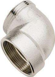 Plumb Pak PP20CP Pipe Elbow, 1/2 in, IPS, Brass, Polished Chrome