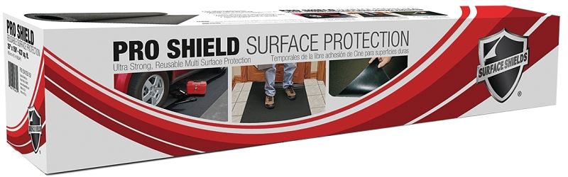 Surface Shields Pro Shield PS3650 Absorbent Mat, 50 ft L, 36 in W, 2 mil Thick, Fiber, Gray