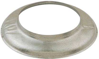 AmeriVent 4ESC Fixed Storm Collar, 4 in Vent Hole, Galvanized Steel