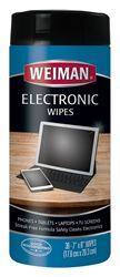 Weiman 93 Electronics Cleaning Wipes, 7 in L, 8 in W, Pack of 4