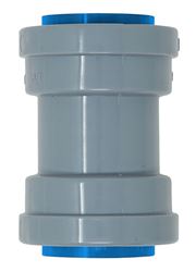 Southwire SIMPush 65083503 Conduit Coupling, 3/4 in Push-In, 1.65 in Dia, 2.43 in L, PVC