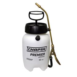 CHAPIN Premier Pro XP 21210XP Handheld Sprayer, 1 gal Tank, Poly Tank, 42 in L Hose, White
