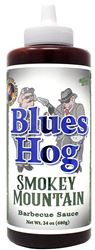 Blues Hog 70410 Smokey Mountain Barbecue Sauce, 24 oz Squeeze Bottle