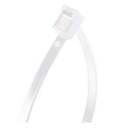 Gardner Bender 45-314SC Cable Tie, Double-Lock Locking, 6/6 Nylon, Natural