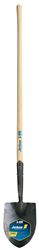 Jackson 1259100 Irrigation Shovel, 8 in W Blade, Steel Blade, Hardwood Handle, Straight Handle, 47 in L Handle