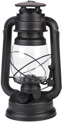 Lamplight 52664 Lantern, 5 oz Capacity, 15 hr Burn Time, Black, Pack of 4