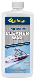 Star brite 896 Series 089616P Cleaner and Wax, Liquid, Characterstic, Cream, 16 oz, Bottle