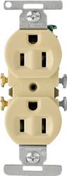 RECEPTACLE DPLX IVORY 15A/125V