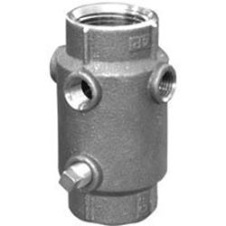 Simmons 601SB Check Valve, 1 in, FPT, 400 psi Pressure, Silicone Bronze Body