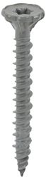 Rock-On 23306 Screw, #9 Thread, 1-1/4 in L, Flat Head, Phillips, Torx Drive, Type S Point, Steel, 185 PK