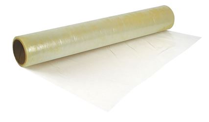 Surface Shields CS24100 Carpet Shield, 100 ft L, 24 in W, 2.5 mil Thick, Polyethylene, Clear