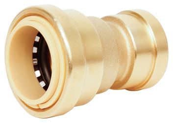 ProBite 630-043HC/LF841R Reducing Pipe Coupling, 3/4 x 1/2 in, Brass, 200 psi Pressure