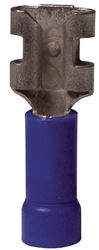 Gardner Bender 20-143F Disconnect Terminal, 600 V, 16 to 14 AWG Wire, 1/4 in Stud, Vinyl Insulation, Blue, 20/PK