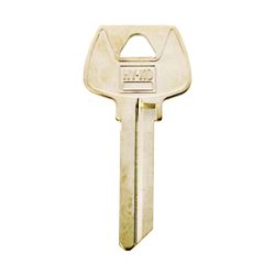 Hy-Ko 11010S22 Key Blank, Brass, Nickel, For: Sargent Cabinet, House Locks and Padlocks, Pack of 10 