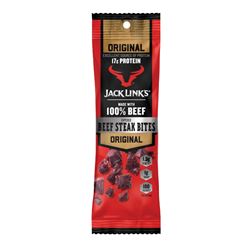 Jack Links 10000025233 Beef Steak Bite, Original Flavor, 1.5 oz Pack 8 Pack 