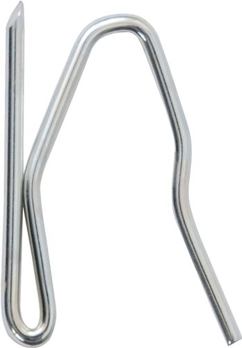 Kenney KN1002 Pin-On Curtain Hook, Zinc, Chrome