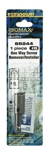 Eazypower 88244 One Way Screw Remover, #8 Bolt/Screw, HSS