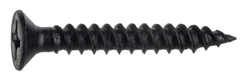 Midwest Fastener 02630 Screw, #6-13 Thread, 1 in L, Coarse, Twinfast Thread, Flat Head, Phillips Drive, Sharp Point