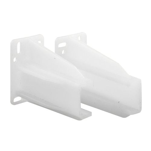 Prime-Line R 7227 Drawer Support Brackets, Nylon/Plastic, White